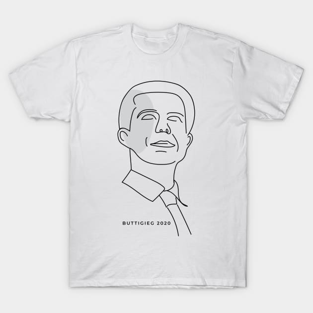 Pete Buttigieg 2020, hand drawn illustration. Pete for America in this presidential race. T-Shirt by YourGoods